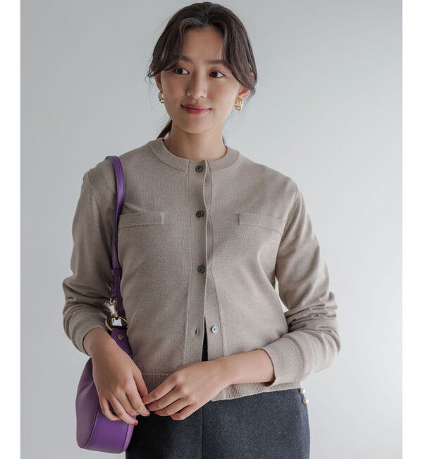 モテ系ファッションメンズ|【クミキョク/組曲】 ニューシックニット カーディガン