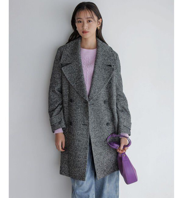 【クミキョク/組曲】 ループツイードチェスター コート
