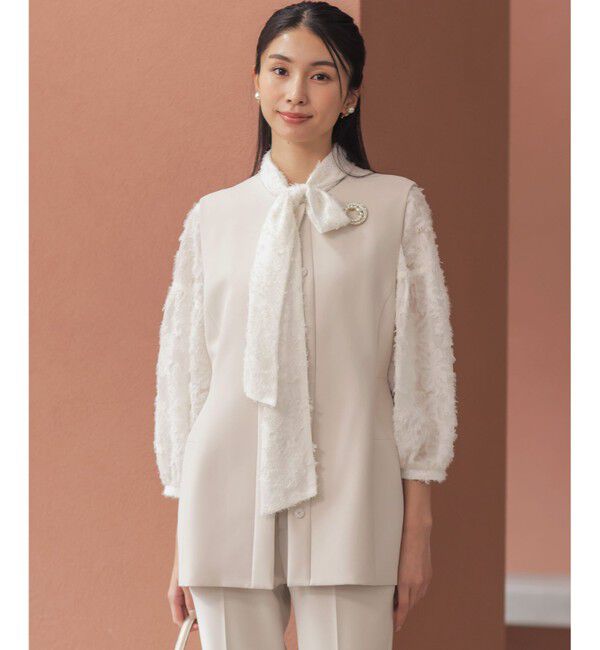 メンズファッションの一押し|【クミキョク/組曲】 【KUMIKYOKU NAVY】コンフォータブルドレープ ジレ