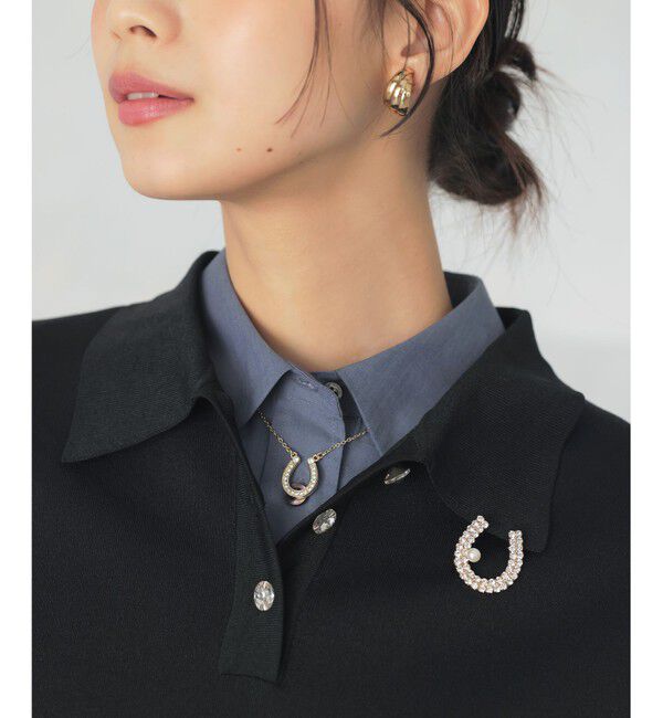 【クミキョク/組曲】 【2026年干支/開運コレクション】ホースシュープチ ネックレス