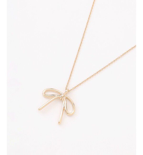 【クミキョク/組曲】 メタルリボンネックレス