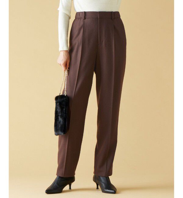 ファッションメンズのイチオシ|【ジユウク/自由区】 ウールサキソニーテーパード パンツ