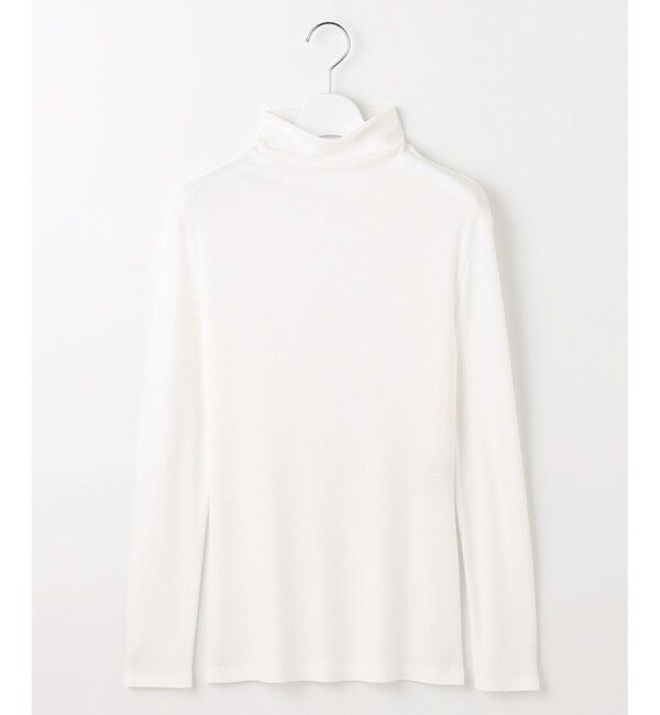 【ジユウク/自由区】 【洗える】ベアテレコボトルネック カットソー