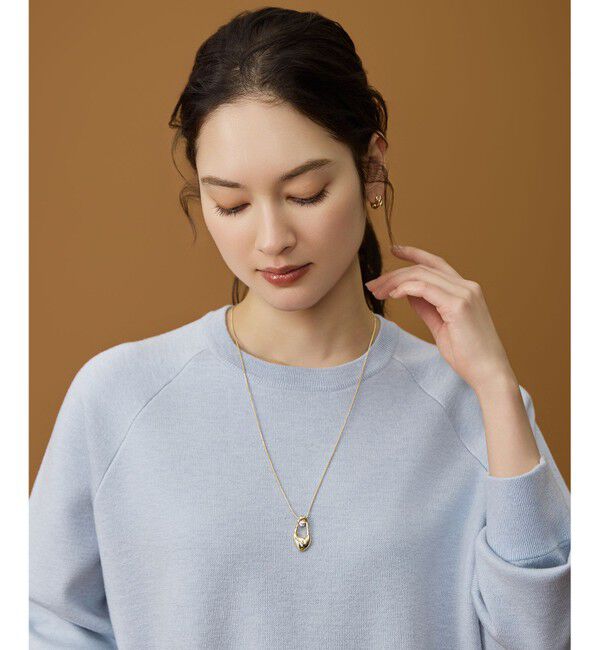 【ジユウク/自由区】 【カタログ掲載】カーブオーバル ネックレス