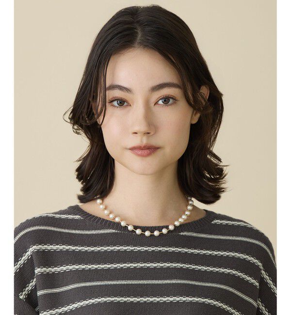 【ジユウク/自由区】 【カタログ掲載】パールバー ネックレス