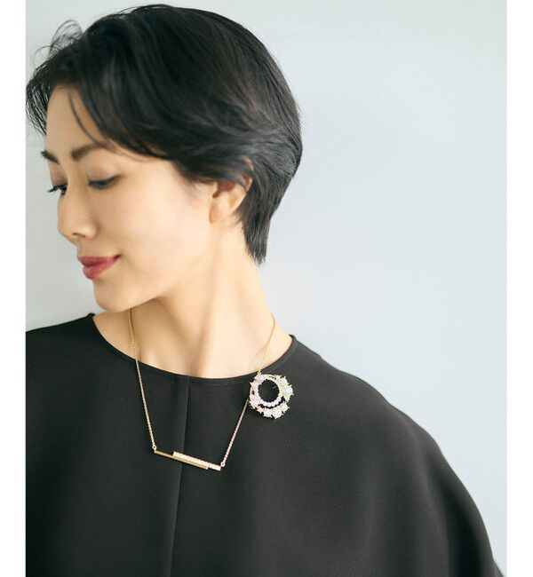 【ジユウク/自由区】 プレシオサダブルバーネックレス