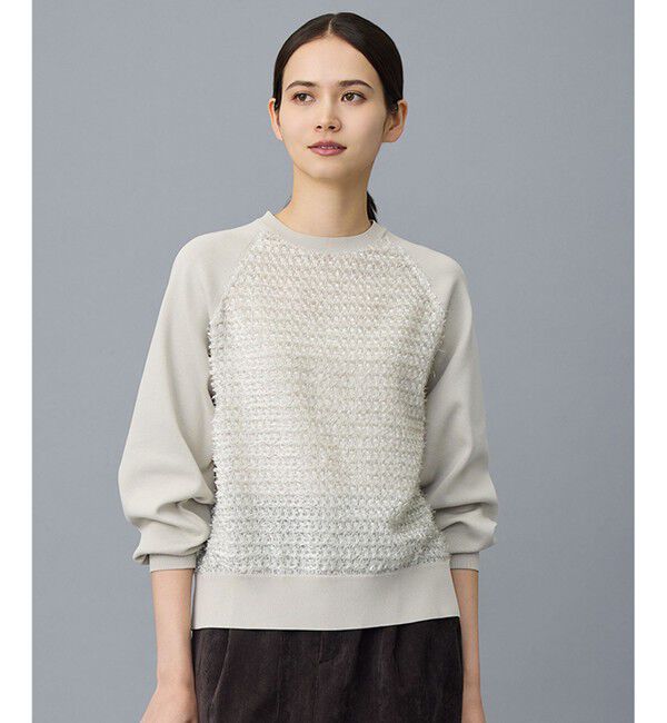 【ジユウク/自由区】 ジャカードコンビ プルオーバー