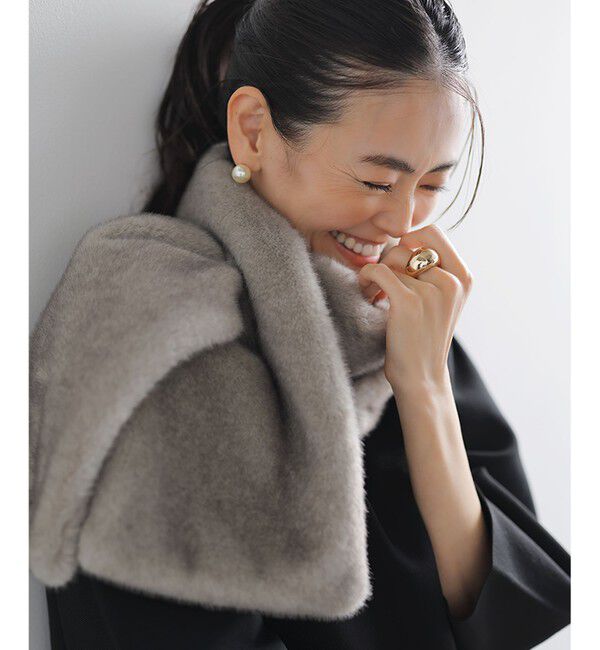 2秒で着用可能！】エコファークロスマフラー｜ルミネのファッション