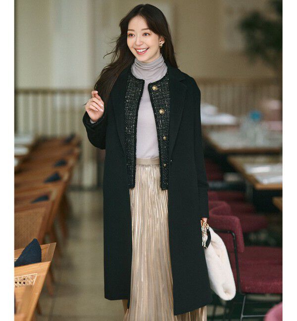 アルパカシャギー チェスターコート（Edition）｜ルミネのファッション