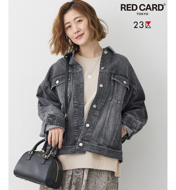 モテ系メンズファッション|【ニジュウサンク/23区】 【滝沢眞規子さん着用/RED CARD TOKYO×23区】オーバーサイズ デニム ジャケット