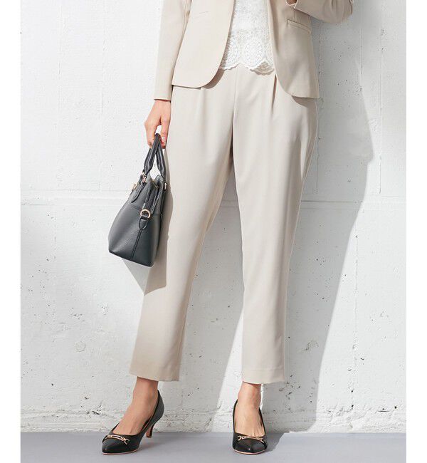 ファッションメンズなら|【エニィスィス/ANY SIS】 【セットアップ対応】セレモニーダブルクロス テーパード パンツ