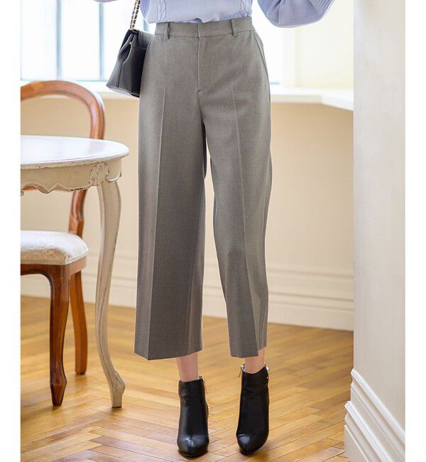 【エニィスィス/ANY SIS】 【シリーズ累計7万本突破！】サーモ2WAYストレッチ ワイドパンツ