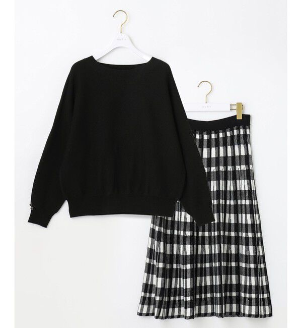 【エニィスィス/ANY SIS】 【2SET】ニットスカート セットアップ