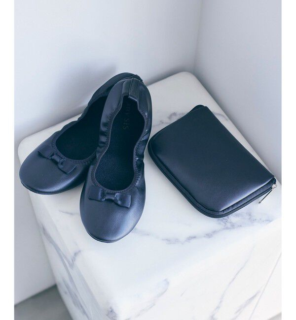 【エニィスィス/ANY SIS】 【バッグ付】折りたたみ スリッパ