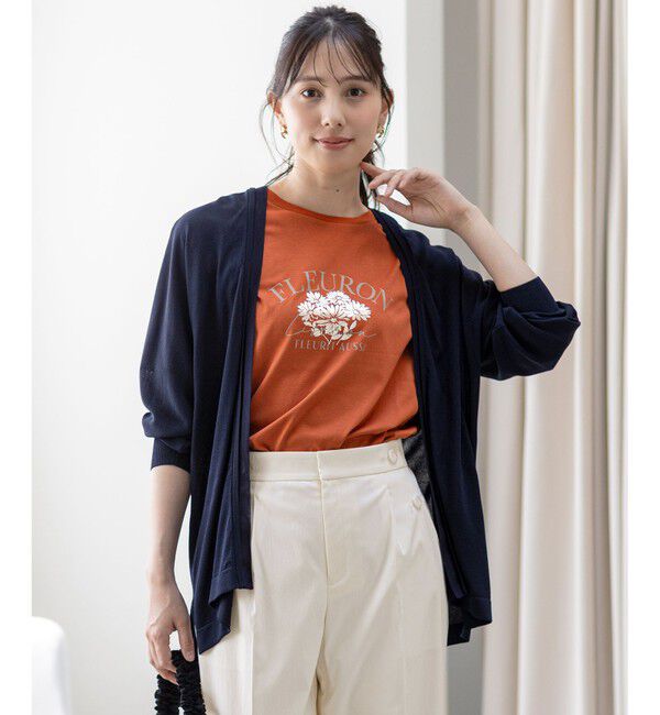 メンズファッションなら|【エニィスィス/ANY SIS】 【接触冷感・UVケア・洗える】着流し カーディガン