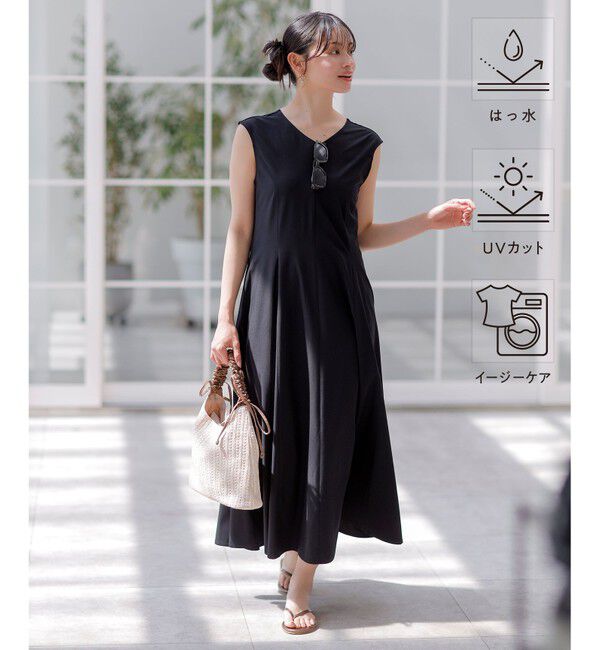【エニィスィス/ANY SIS】 【撥水・UVカット・洗える】ラッシュガードシリーズ ワンピース
