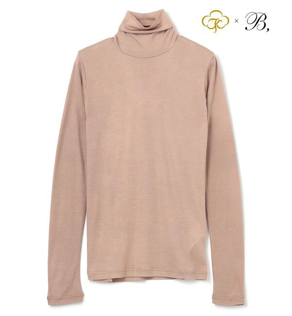 メンズファッションの一押し|【ベイジ，/BEIGE,】 Washable Silk / Hi-neck Long Sleeve T ハイネック Tシャツ