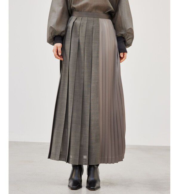 【ベイジ，/BEIGE,】 MOYE / プリーツスカート