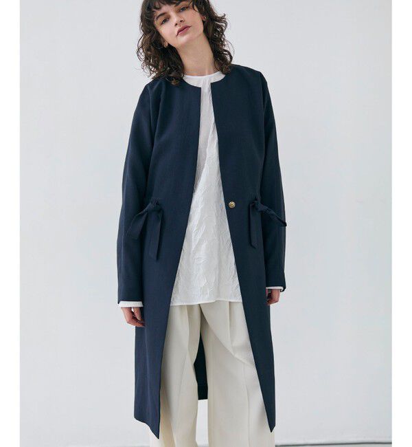 ライトタフタ ジップアップロングコート（Ballsey）｜ルミネの