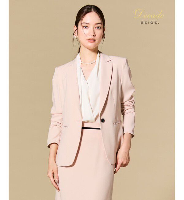 ファッションメンズお薦め|【ベイジ,/BEIGE,】 【セットアップ対応】CINDY / テーラードジャケット