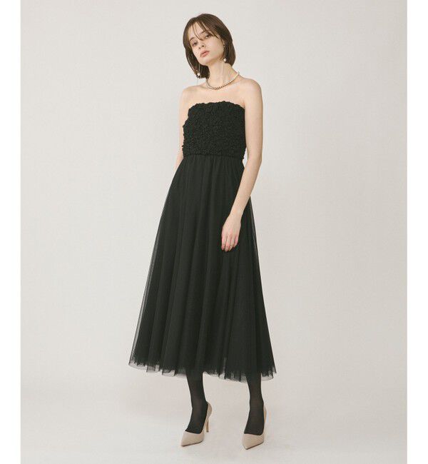 【グレースコンチネンタル/GRACE CONTINENTAL】 シャーリングベアドレス