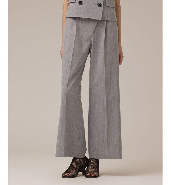 モテ系メンズファッション|【グレースコンチネンタル/GRACE CONTINENTAL】 ラップワイドパンツ