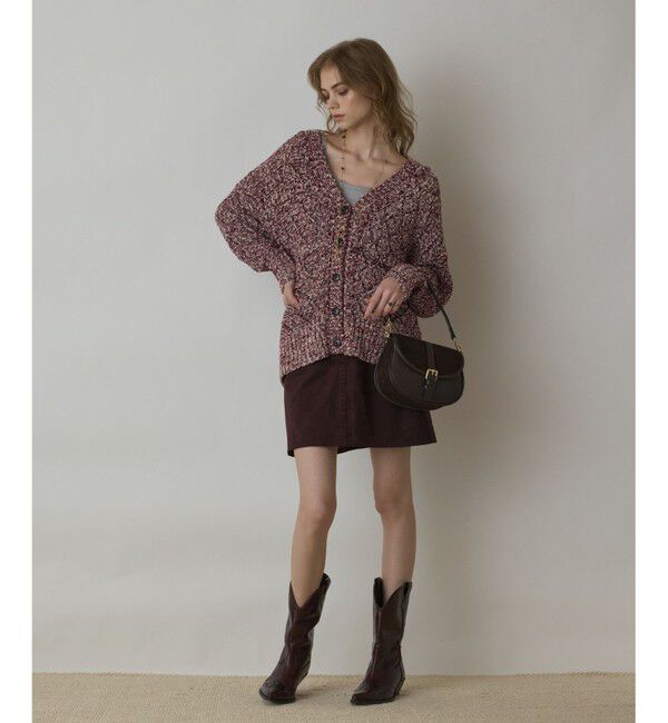 メンズファッションなら|【グレースコンチネンタル/GRACE CONTINENTAL】 オーバーニットカーディガン