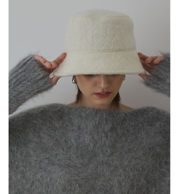 【グレースコンチネンタル/GRACE CONTINENTAL】 ショートシャギーハット