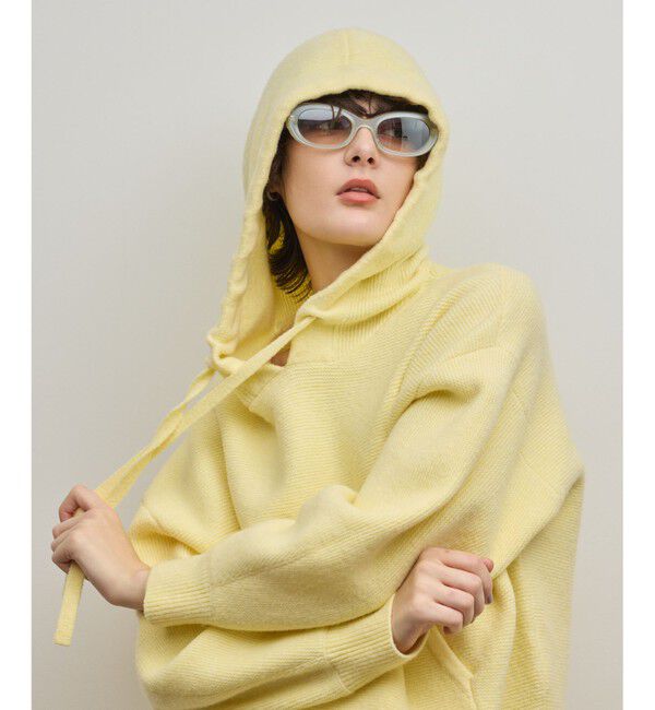 モテ系ファッションメンズ|【グレースコンチネンタル/GRACE CONTINENTAL】 ガーターニットパーカー