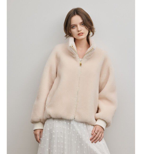 ファッションメンズのイチオシ|【グレースコンチネンタル/GRACE CONTINENTAL】 ウールボアスタンドカラージャケット