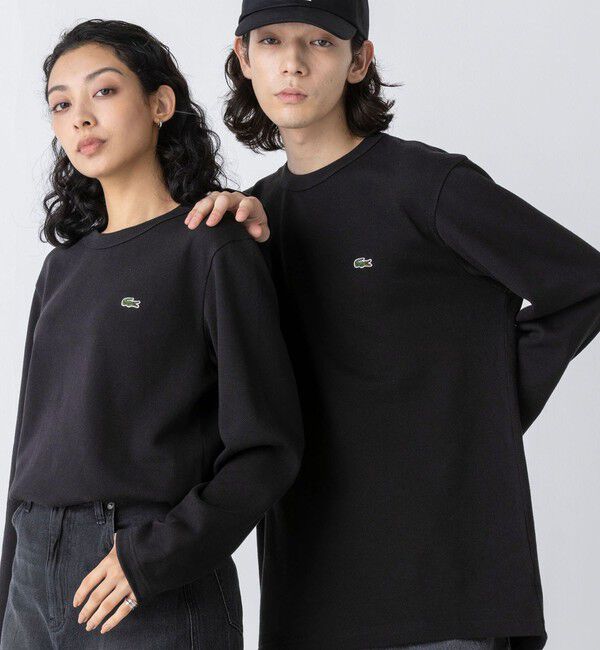 【ラコステ/LACOSTE】 クラシックフィット ビッグピケ ロングスリーブTシャツ