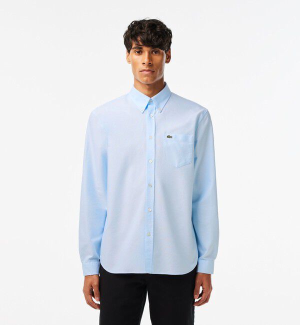 【ラコステ/LACOSTE】 オックスフォードボタンダウンシャツ