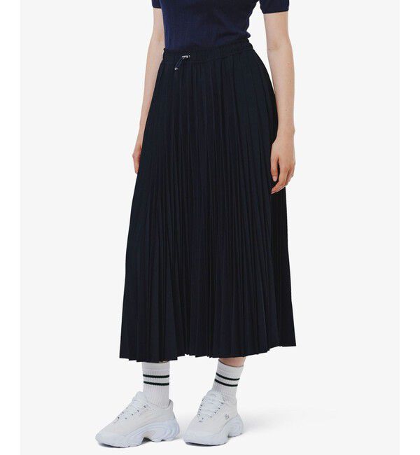 【ラコステ/LACOSTE】 変形プリーツAラインスカート