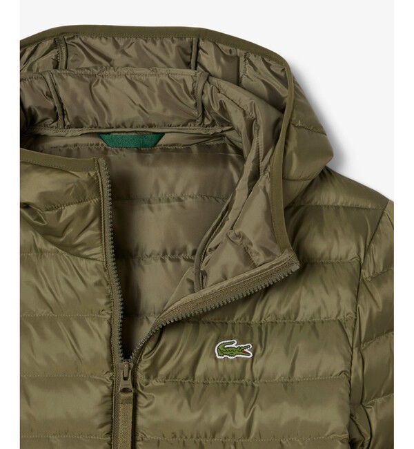 メンズファッションオススメ|【ラコステ/LACOSTE】 撥水キルテッドパフジャケット