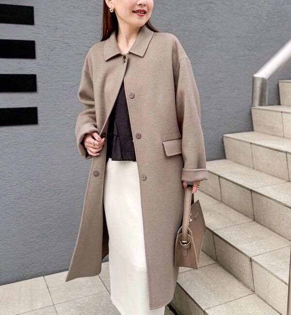 Steven Alan＞ウール カシミヤ テント ロング コート（STEVEN ALAN