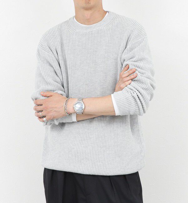 【ノーリーズ/NOLLEY'S】 《2点セット》ウォッシャブル/抗菌加工 片畦7Gプルオーバー(ロンT付) 25AW