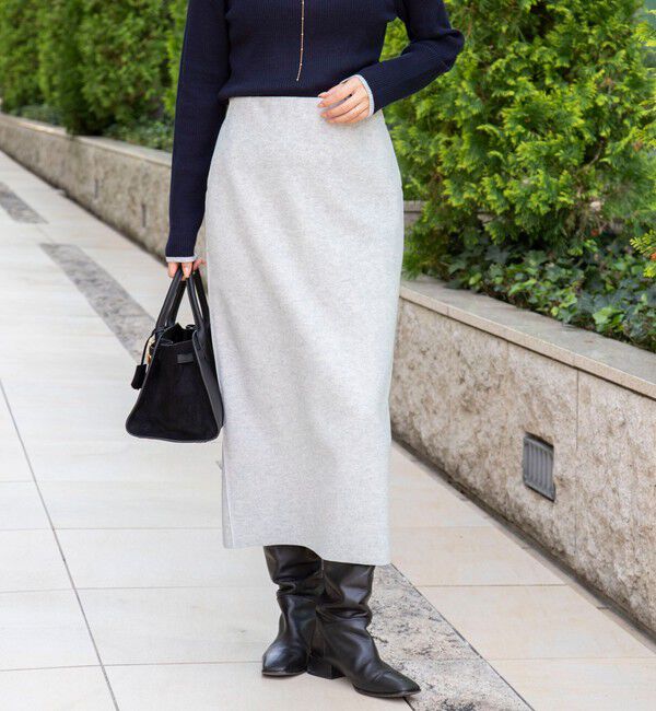 【ノーリーズ/NOLLEY'S】 【一部WEB限定カラー＆サイズ】ウォッシャブルＷジャージタイトスカート