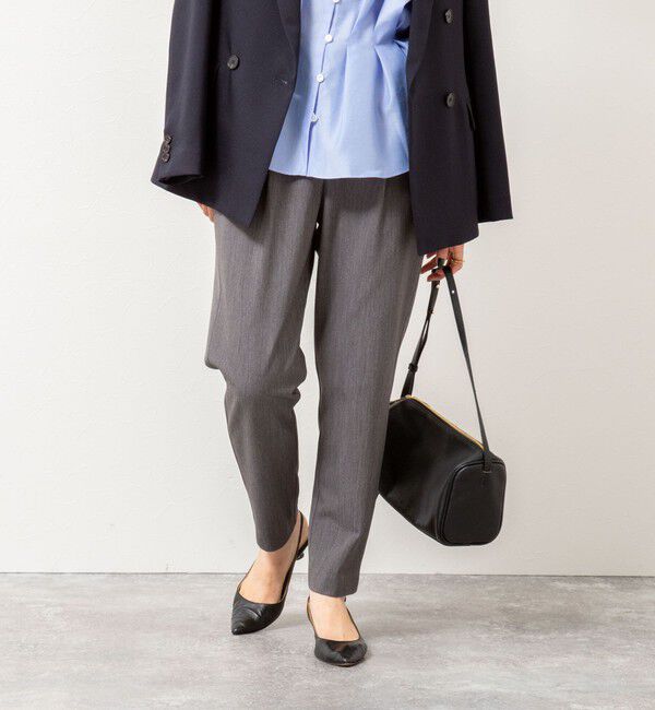 【ノーリーズ/NOLLEY'S】 ウォッシャブル裏起毛イージーテーパードパンツ