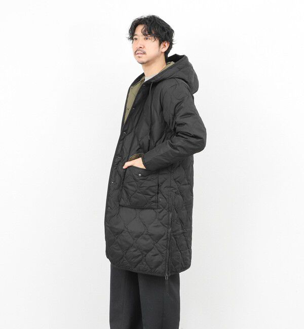 人気ファッションメンズ|【ノーリーズ/NOLLEY'S】 【TAION/タイオン】MILITALY HOOD LONG DOWN JKT 25AW