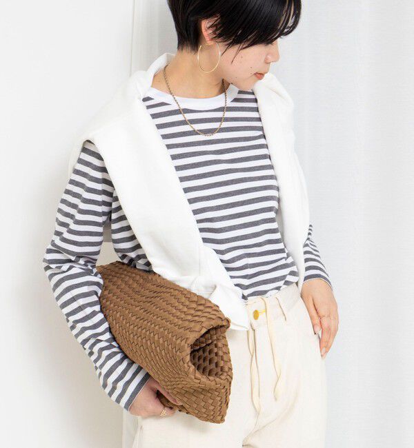 【ノーリーズ/NOLLEY'S】 ウォッシャブルロングスリーブTシャツGIZA COTTON