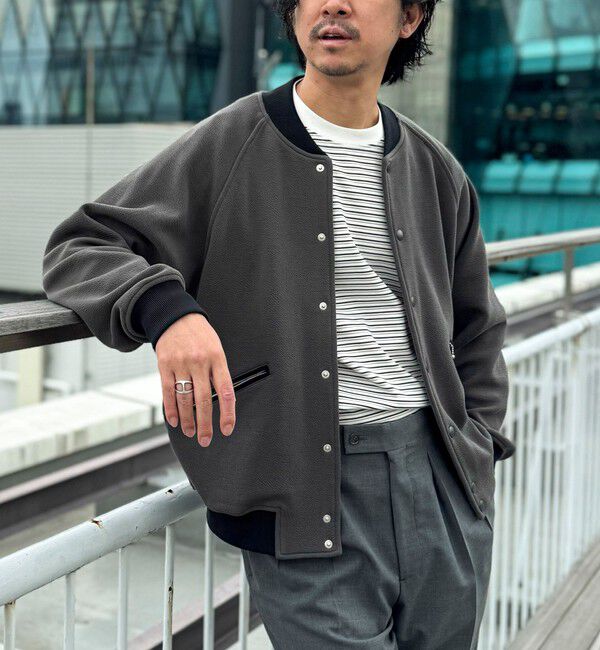 ファッションメンズなら|【ノーリーズ/NOLLEY'S】 カットスタジャン 26SS