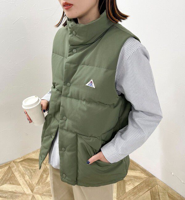 【フレディアンドグロスター/FREDY&GLOSTER】 【GEVACO/ゲバコ】タッサーダウンベスト