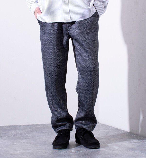 ファッションメンズなら|【フレディアンドグロスター/FREDY&GLOSTER】 【GLOSTER/グロスター】カチオンフリースボンディング イージーパンツ