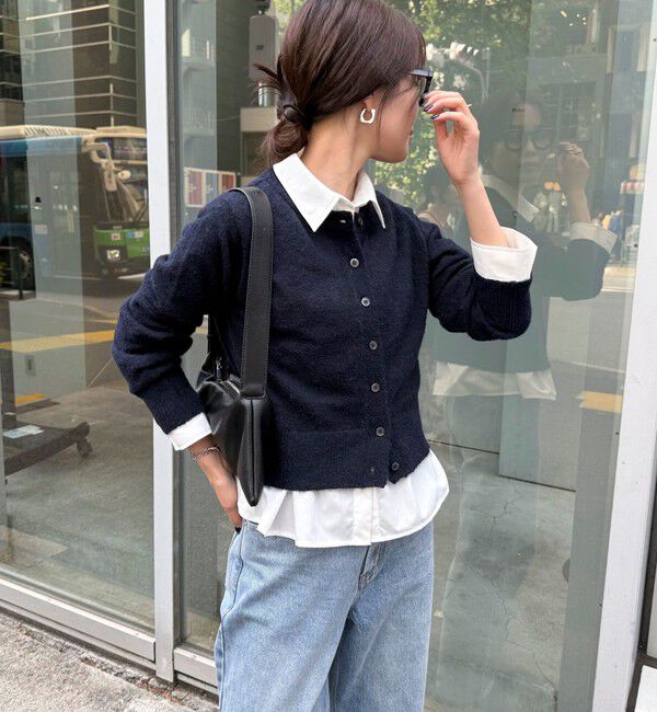 モテ系メンズファッション|【フレディアンドグロスター/FREDY&GLOSTER】 【@sora_522m企画】ウール混天竺カーディガン