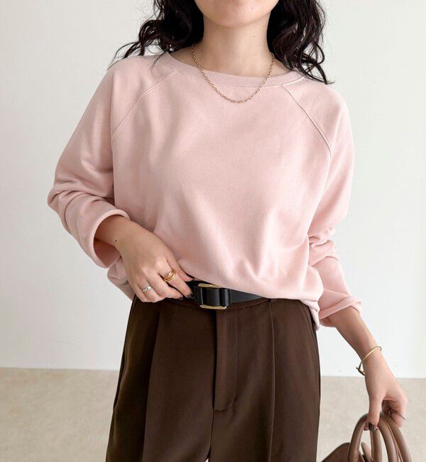 メンズファッションなら|【フレディアンドグロスター/FREDY&GLOSTER】 ミニ裏毛クロップドスウェットプルオーバー