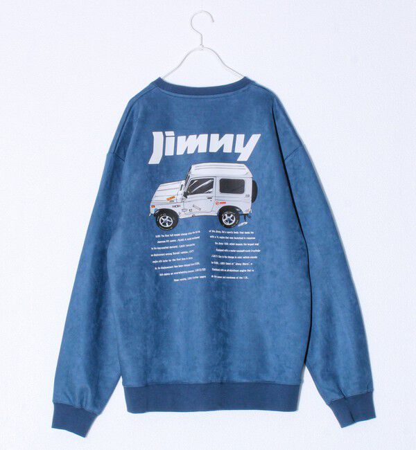 【フレディアンドグロスター/FREDY&GLOSTER】 【ロングセラーコラボ】ジムニー×GLOSTER フェイクスエードプルオーバー
