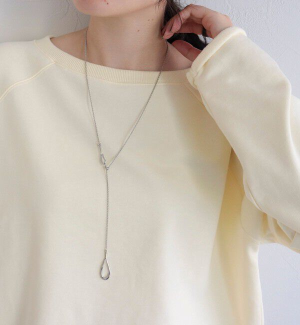 【フレディアンドグロスター/FREDY&GLOSTER】 メタルドロップアジャストフックネックレス