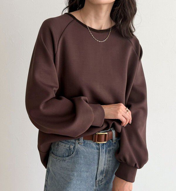 【フレディアンドグロスター/FREDY&GLOSTER】 R/Tダンボールラグランプルオーバー