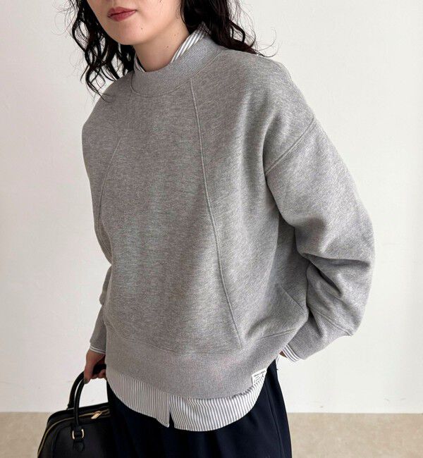 ファッションメンズのイチオシ|【フレディアンドグロスター/FREDY&GLOSTER】 両面起毛モックネックスウェットプルオーバー