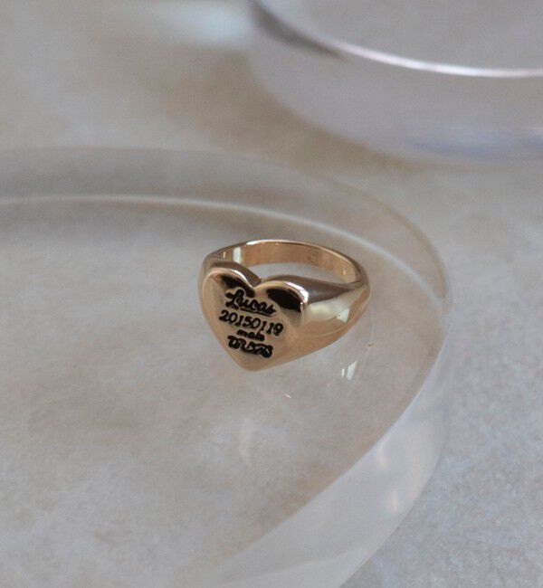 メンズファッションの一押し|【フレディアンドグロスター/FREDY&GLOSTER】 メッセージハートリング